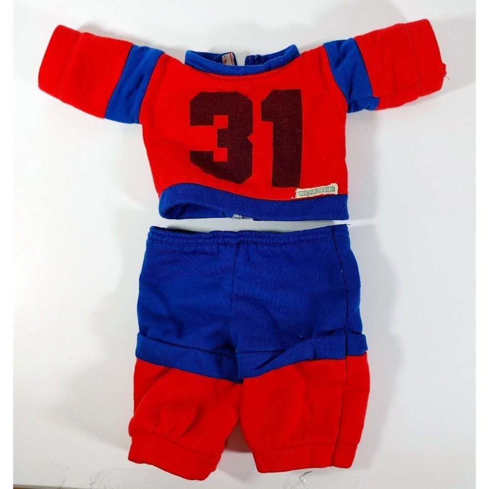 Cabbage Patch Kid Sweatsuit Jogging Outfits Clothing Blue & Red